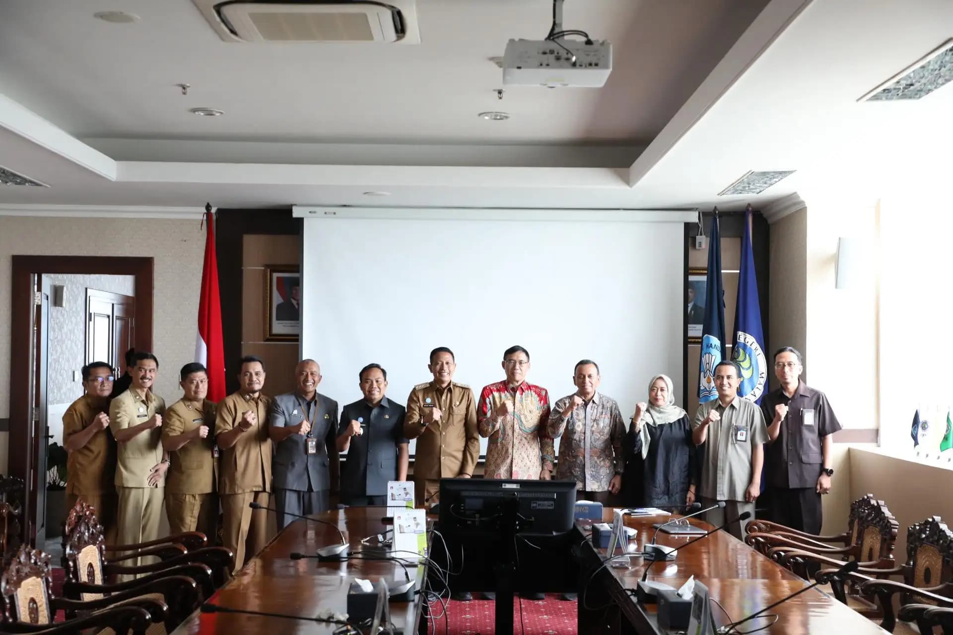 Wali Kota Wahyu Temui Rektor UM, Bahas Perjanjian Pinjam Pakai Lahan