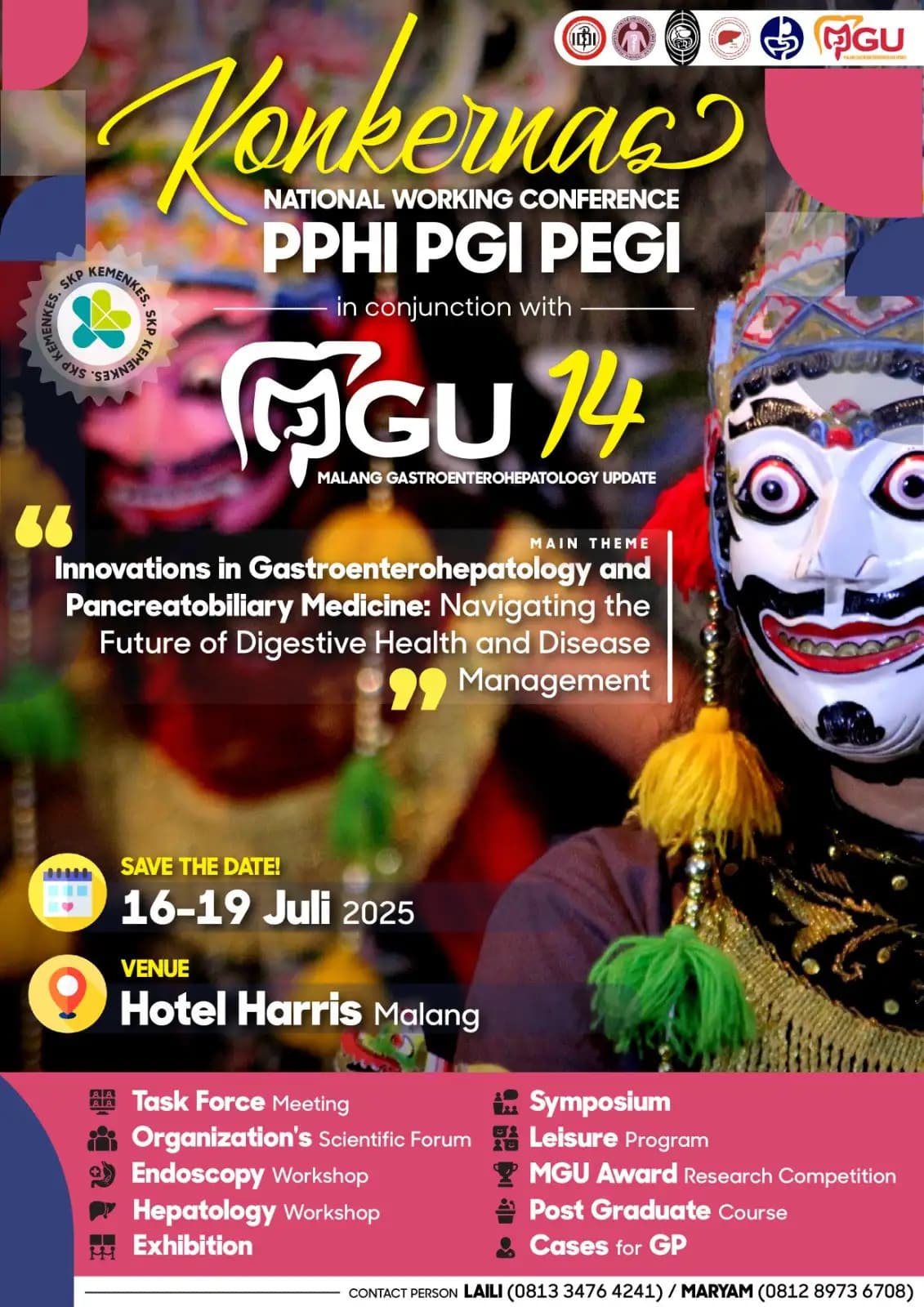 PPHI-PGI-PEGI Cabang Malang Siap Gelar Konkernas 2025