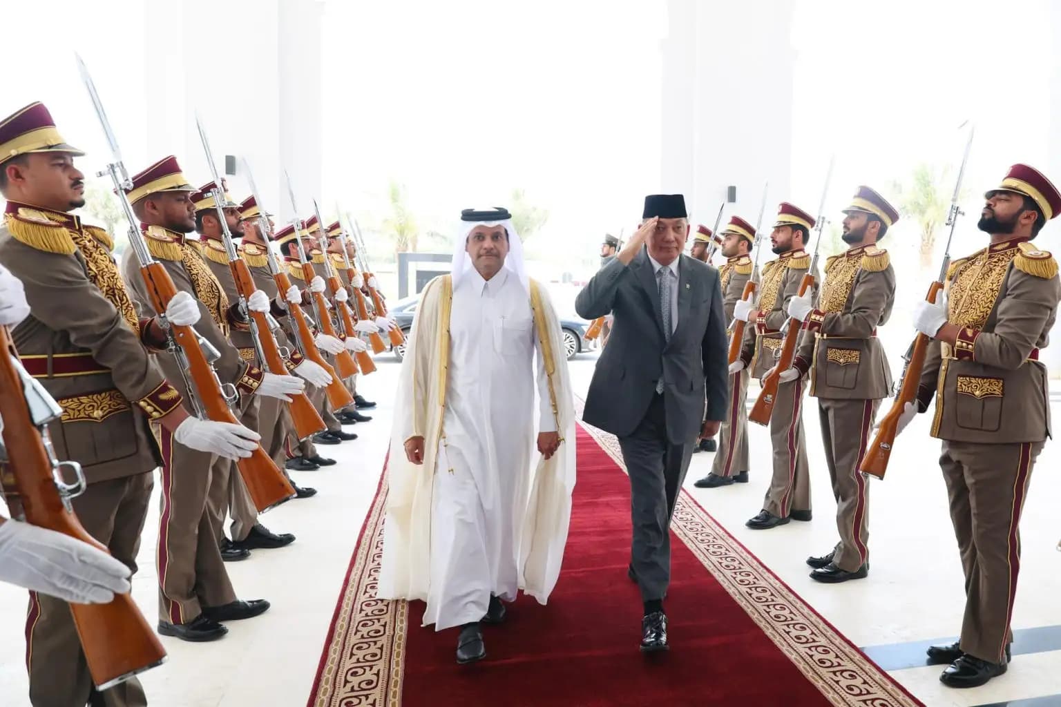 Menhan Sjafrie ke Kemhan Qatar, Pererat Kerja Sama Pertahanan Strategis dan Visioner