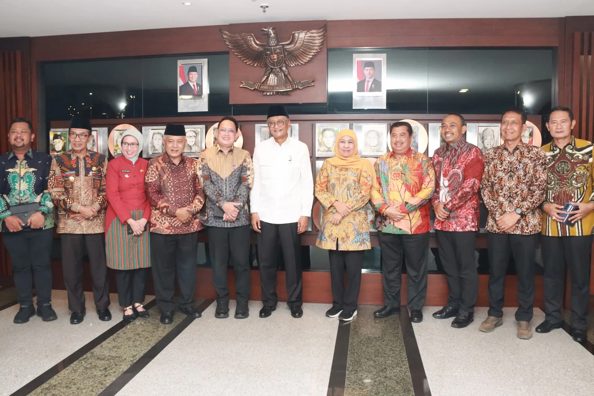 Bupati Malang Ikuti Rapat Bersama Gubernur, Menteri Dody Dorong Infrastruktur Irigasi Wujudkan Swasembada Pangan di Jatim