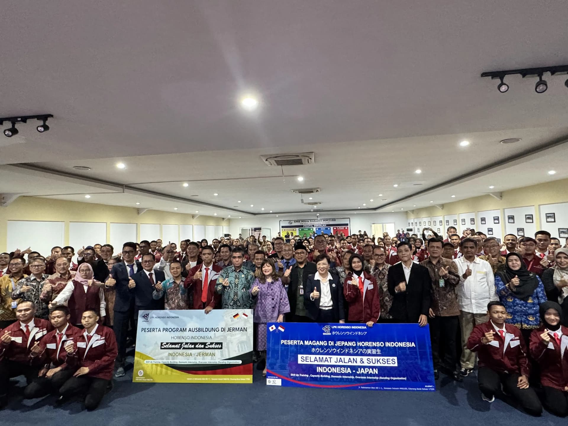 Berkompetensi Global, 1.500 Lulusan SMK Diberangkatkan Bekerja dan Magang di Luar Negeri