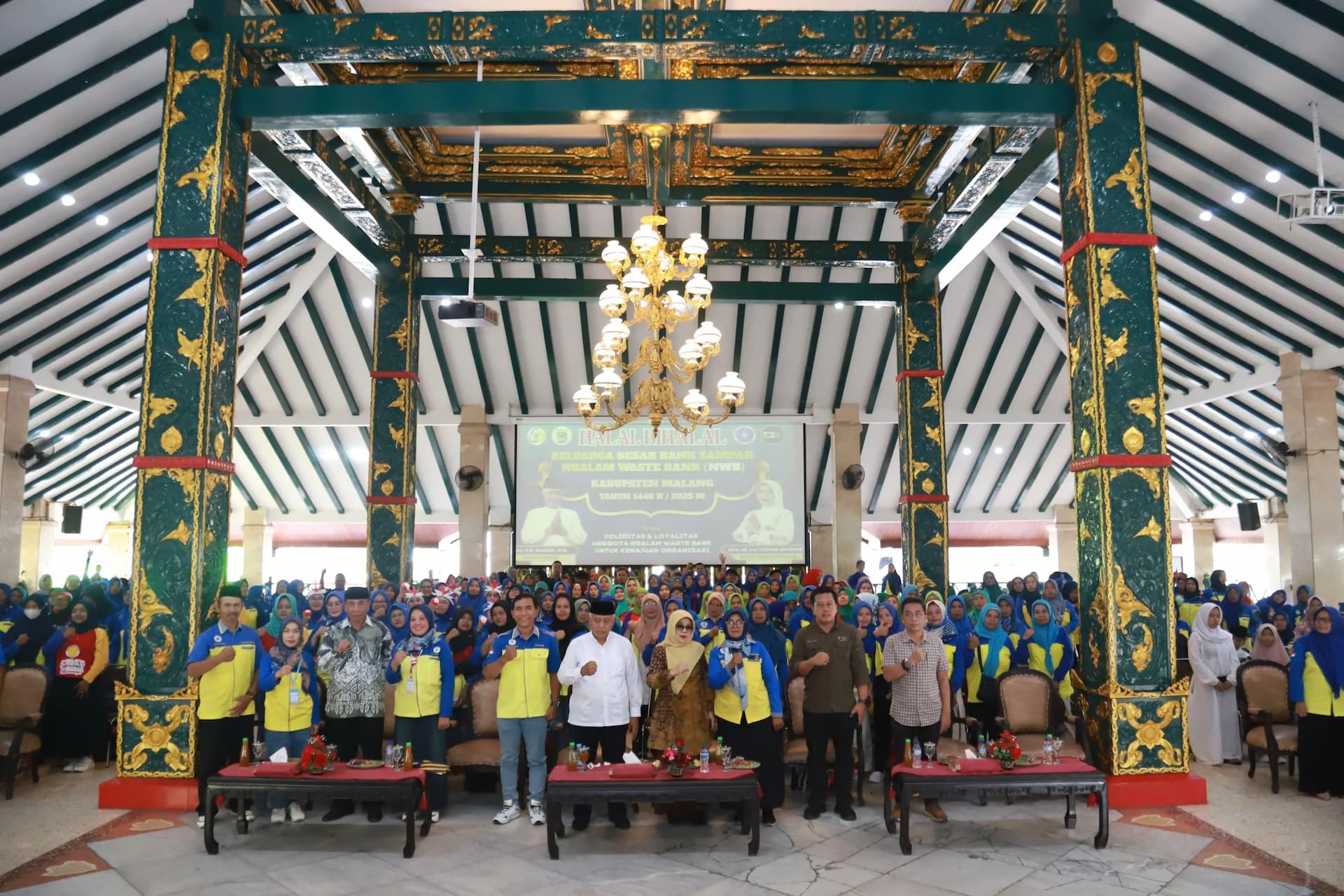 Bupati Malang Hadiri Halal Bi Halal Keluarga Besar \"Ngalam Waste Bank\", Tegaskan Komitmen Jaga Lingkungan