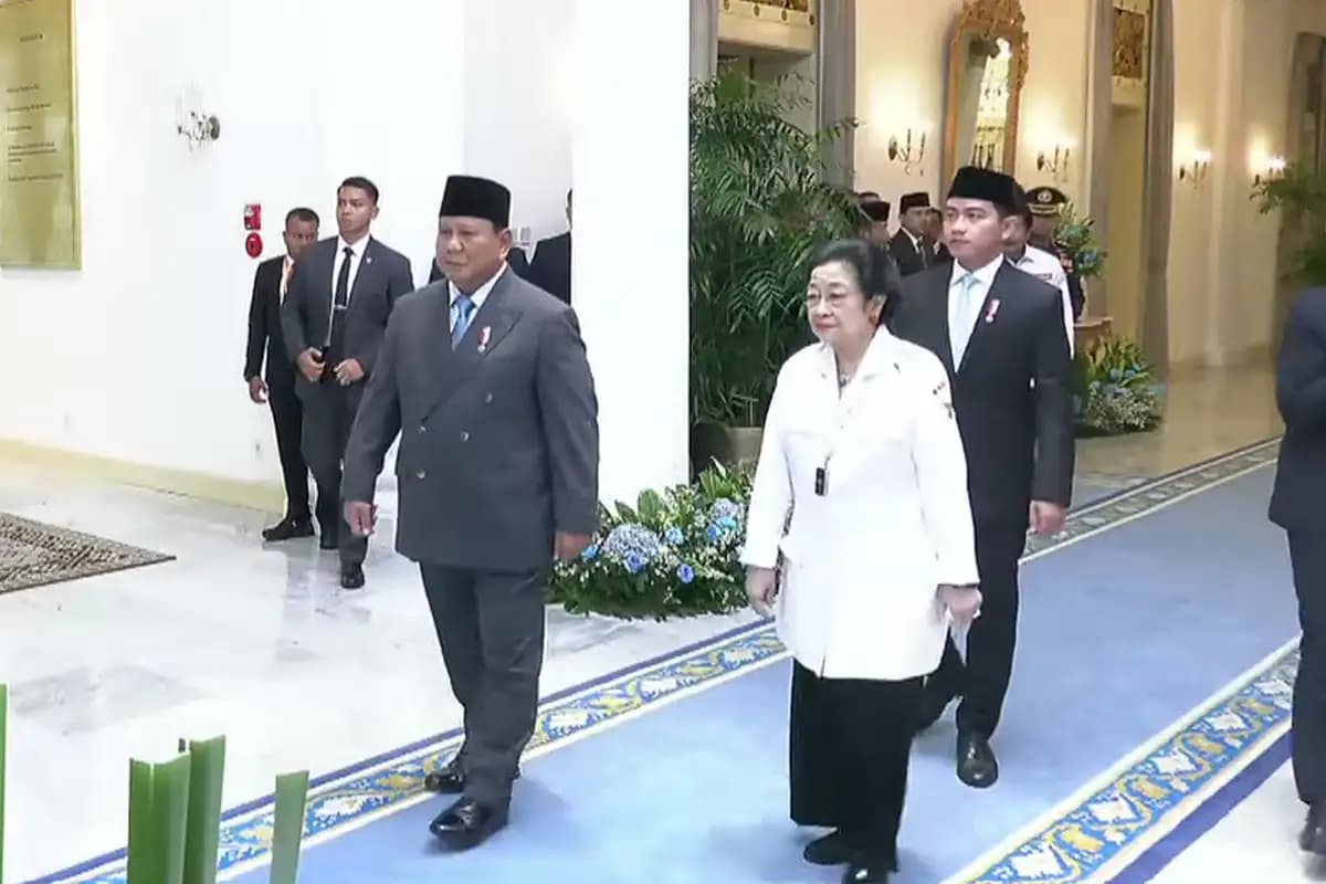 Pertemuan Akrab Prabowo dan Megawati di Hari Lahir Pancasila Tunjukkan Keharmonisan Politik  
