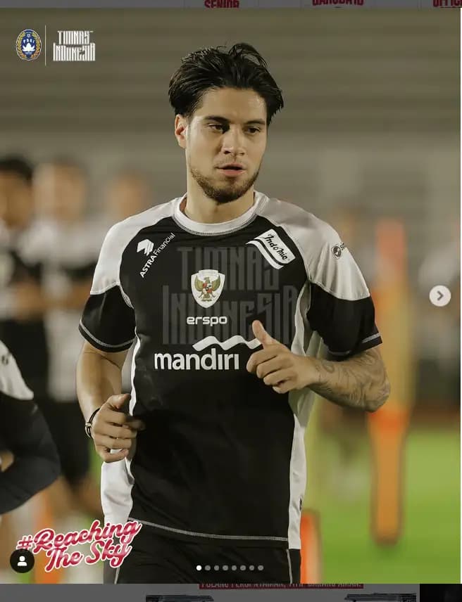 Baru sampai, Kevin Diks Semangat Ikuti Sesi Latihan Perdana Bareng Skuad Garuda