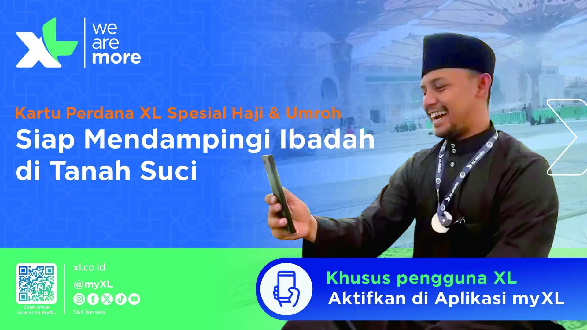 Paket Umroh Plus dari XL Axiata Bikin Selalu Dekat dengan Keluarga