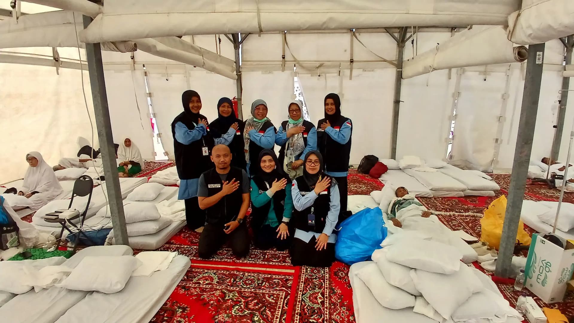 Situasi Puncak Haji Terkendali, Petugas Kesehatan Indonesia Tuai Apresiasi