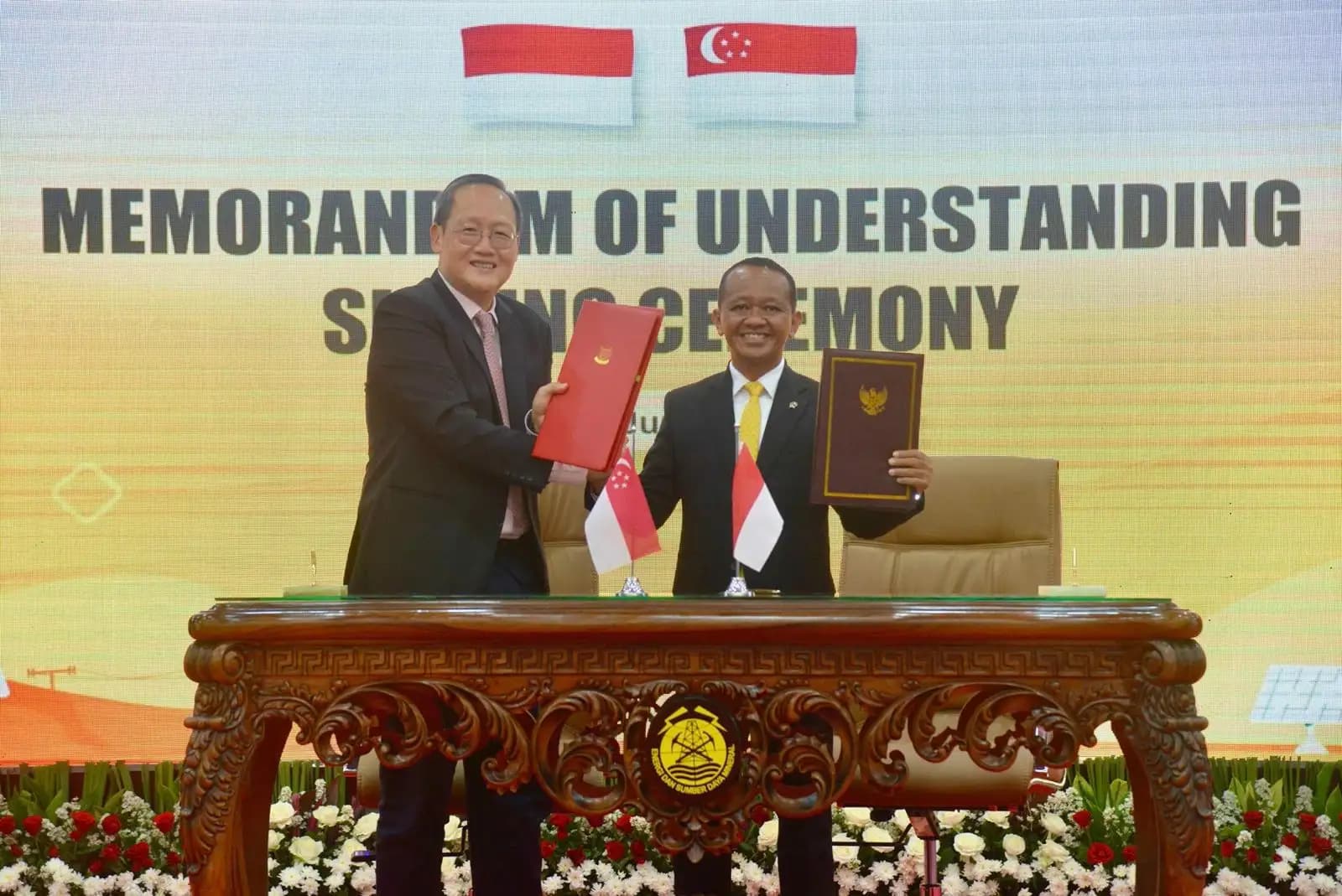 Indonesia - Singapura Kucurkan Lebih dari USD10 Miliar untuk Proyek Energi Hijau