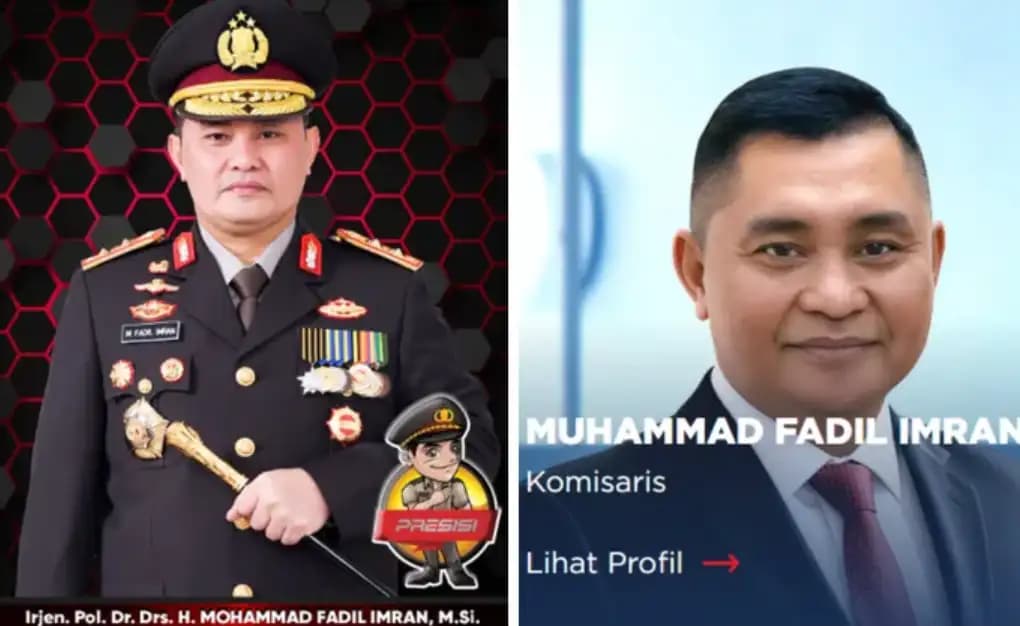 Komjen Pol Fadil Imran Rangkap 3 Jabatan, Dari Kabaharkam Polri hingga Komisaris MIND ID