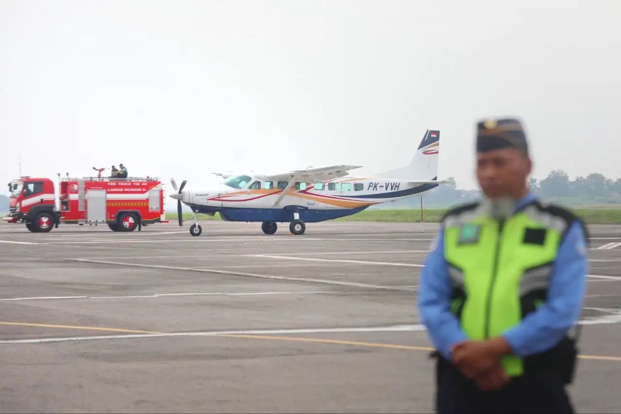 Susi Air Resmi Layani Bandung–Yogyakarta, Farhan: Awal Reaktivasi Bandara Husein