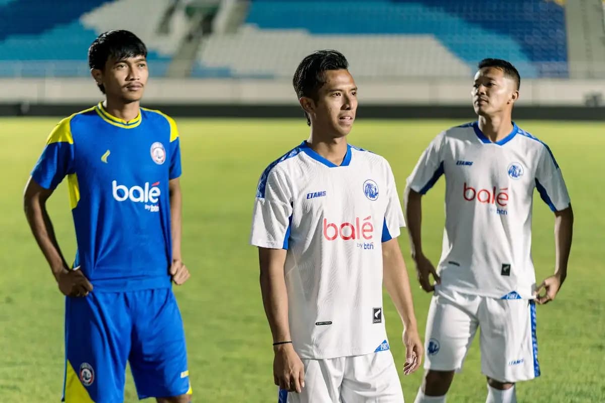 Arema FC Luncurkan Jersey Baru 2025-2026, Padukan Modernitas dan Warisan Sejarah  