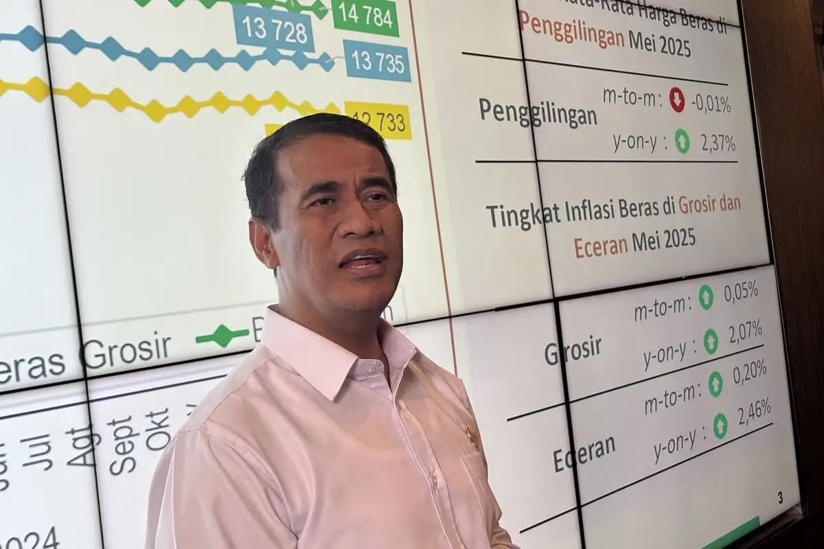 Mentan Ungkap Kerugian Rp99 Triliun per Tahun Akibat Praktik Beras Oplosan  