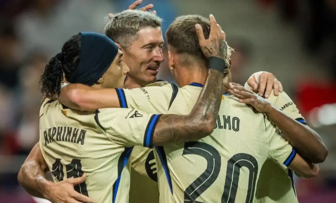 Barcelona Tunjukkan Dominasi dengan Kemenangan 7-3 atas FC Seoul dalam Laga Uji Coba