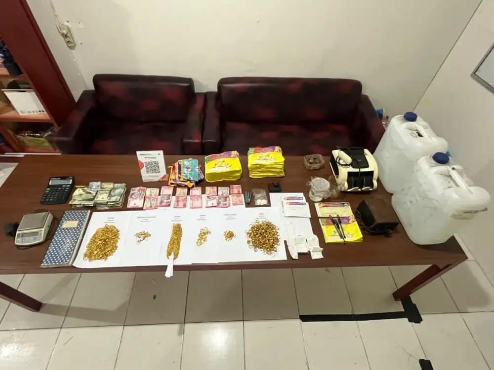 Penjual Emas Palsu di Pasar Mandau Ditangkap, Korban Petani hingga Buruh Sawit