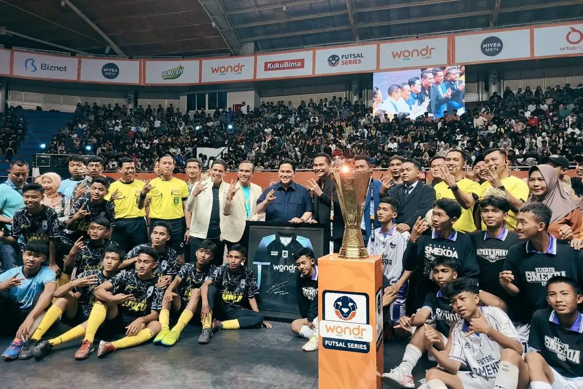 Erick Thohir Tegaskan Komitmen Kembangkan Futsal Indonesia dari Akar Rumput  