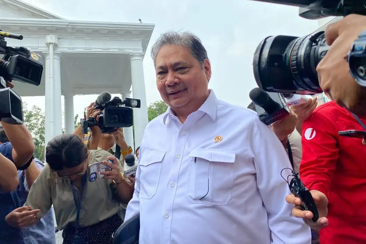 Airlangga Sebut Penurunan IHSG Pasca-Pelantikan Menkeu Baru Bersifat Sementara