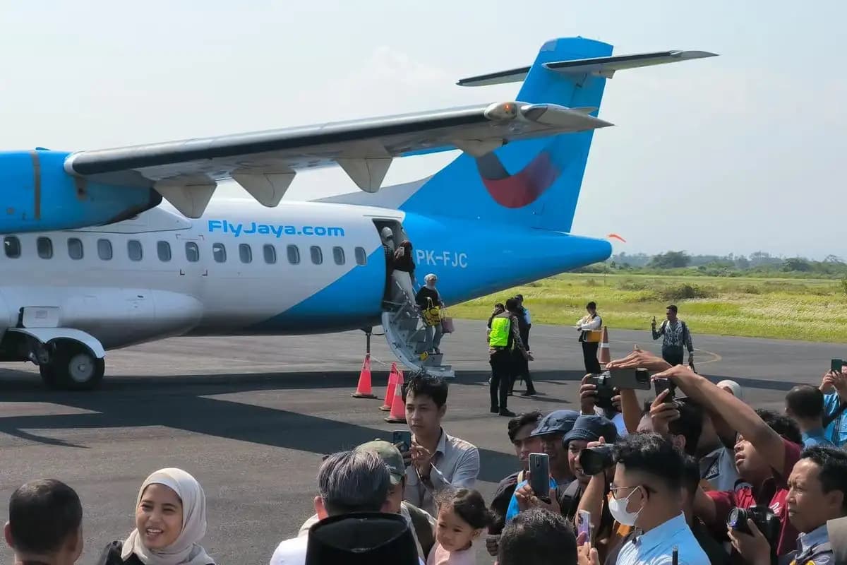 Penerbangan Langsung Jember-Jakarta Resmi Beroperasi, Diharapkan Pacu Ekonomi dan Atasi Kemiskinan