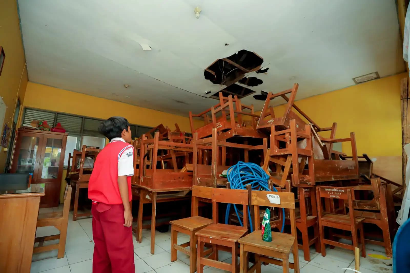 Tiga Ruang Kelas Rusak Berat, Pemkot Bandung Siapkan Pembangunan Baru SDN 029 Cilengkrang
