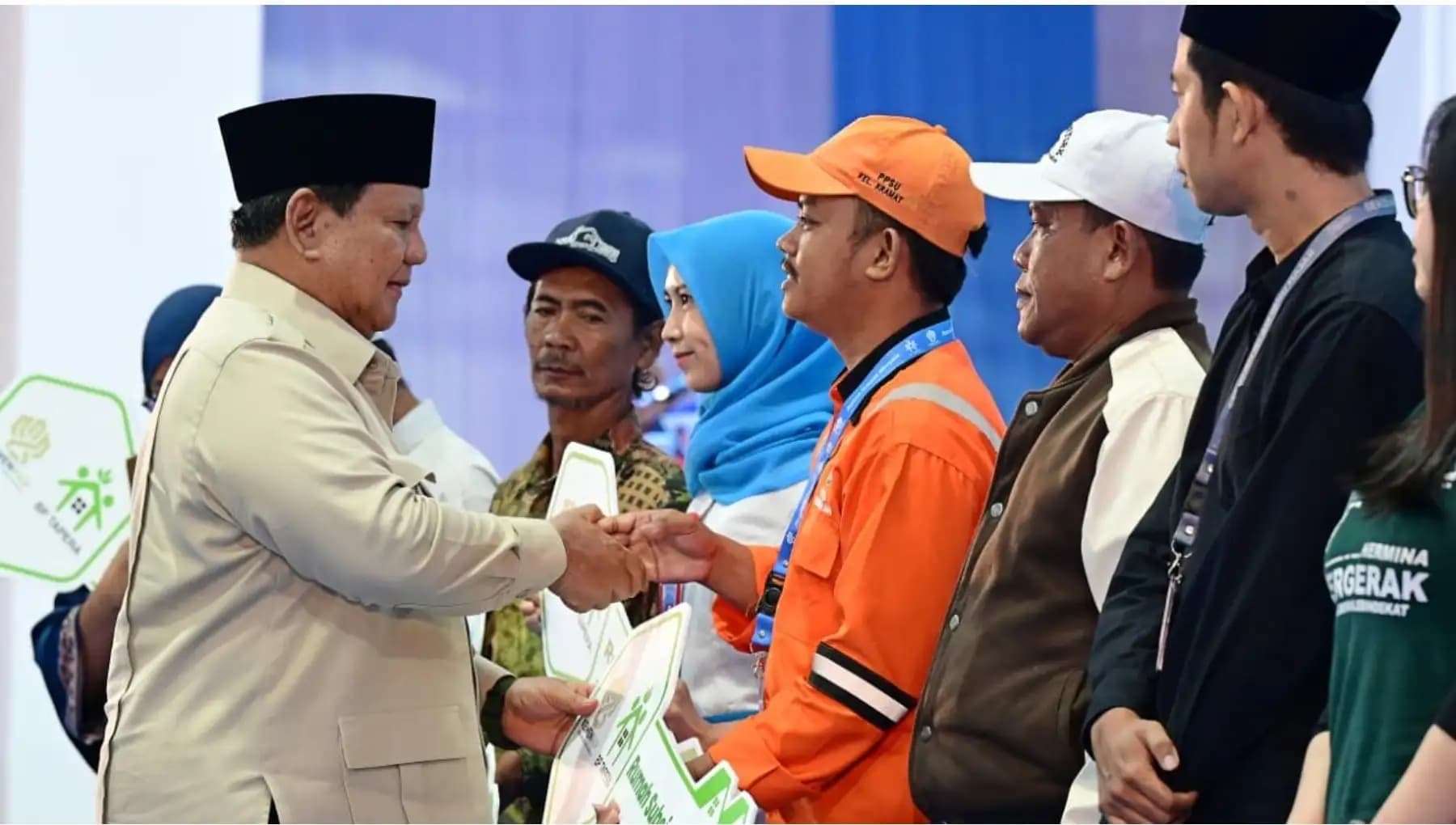 Presiden Prabowo Resmikan Akad Massal 26 Ribu Rumah Subsidi FLPP, Tegaskan Bunga FLPP Tidak Naik