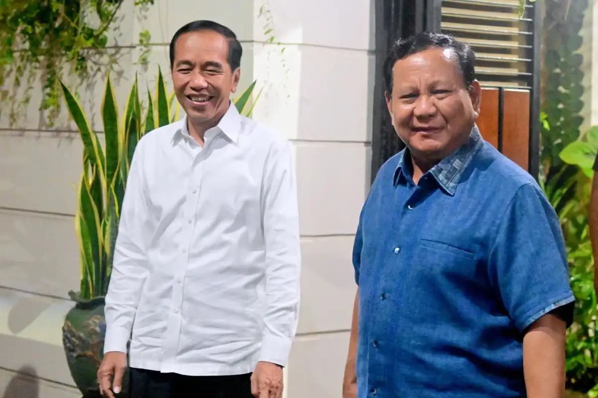 Istana Ungkap Isi Pertemuan 4 Mata Prabowo dan Jokowi di Kertanegara