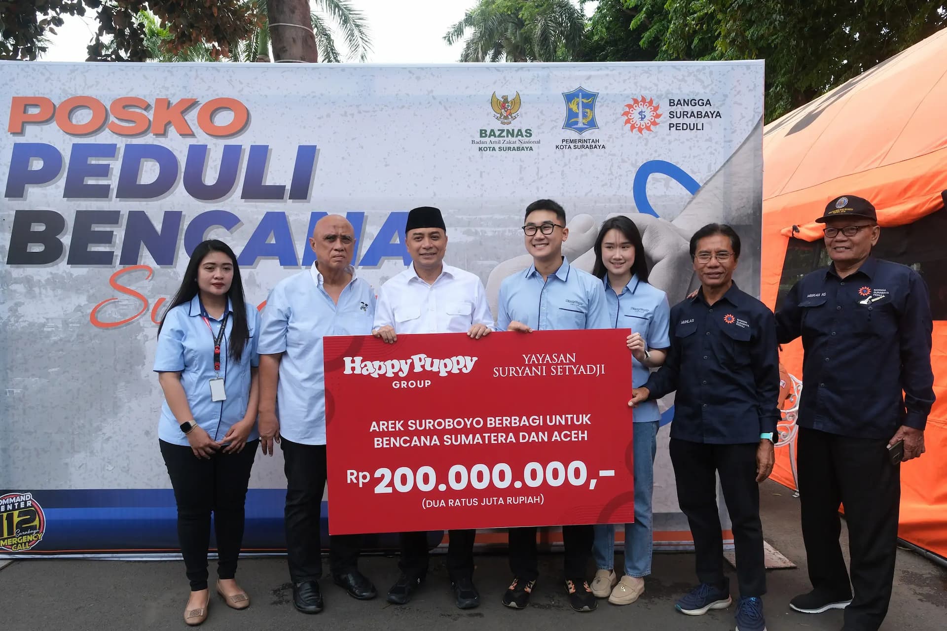 Happy Puppy Group dan Yayasan Suryani Setyadji Salurkan Bantuan Rp200 Juta untuk Korban Bencana di Sumatera dan Aceh