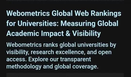 Ini Daftar 7 PTKIN yang Masuk 100 Top Perguruan Tinggi Nasional Versi Webometrics