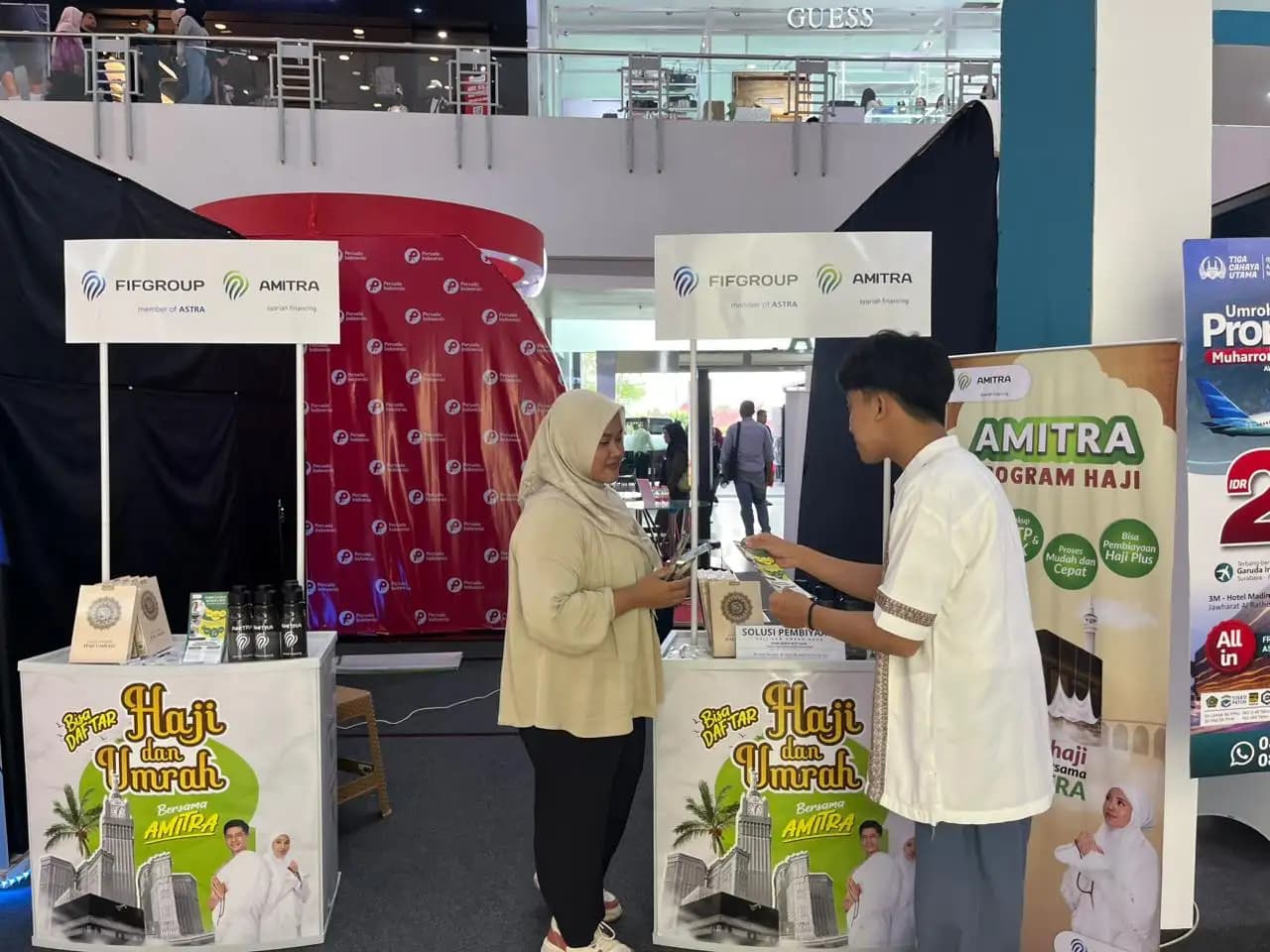 Promo Pembiayaan Haji Reguler AMITRA di Pameran Haji & Umroh + Auto Show 2025