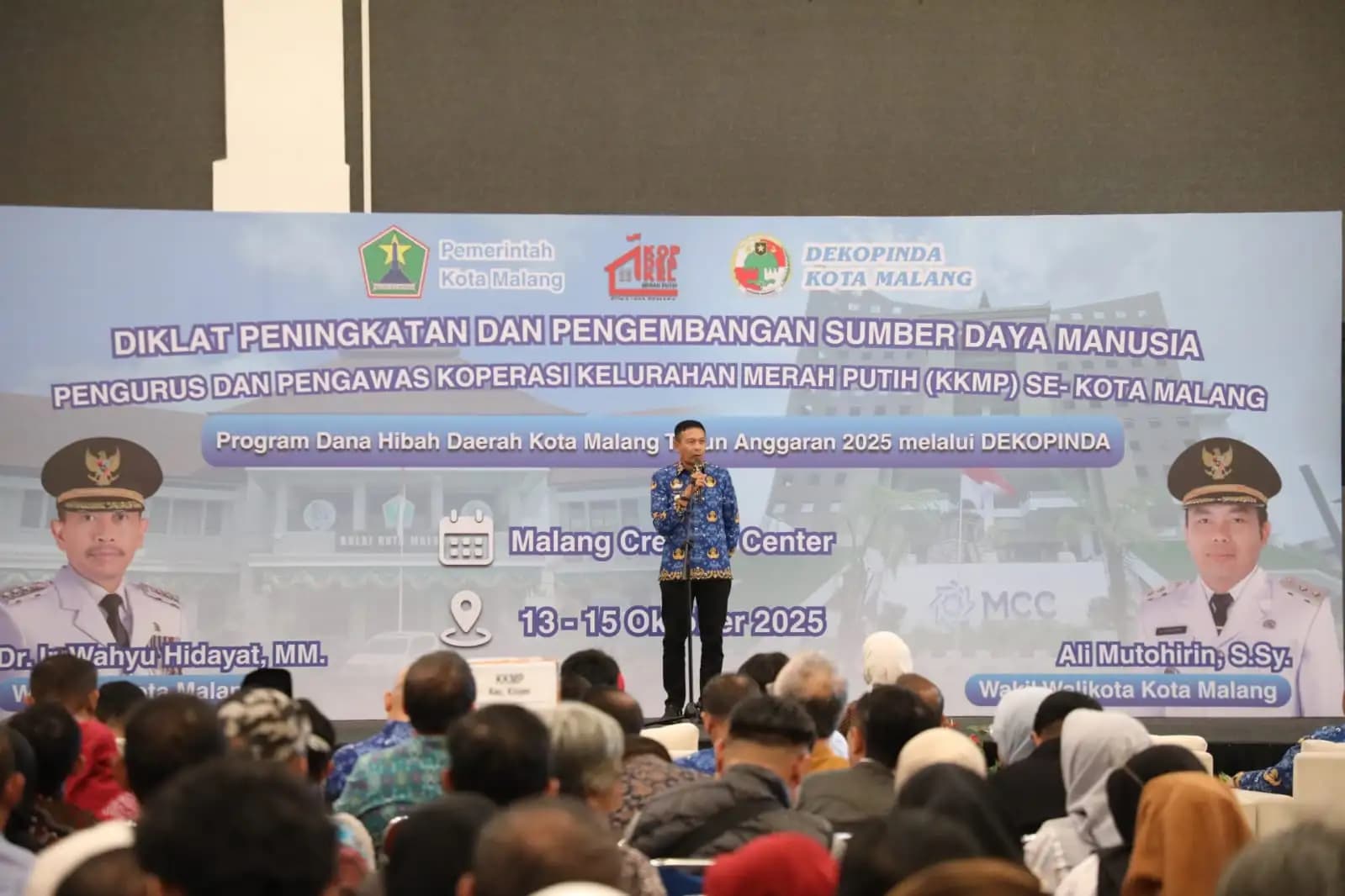 Genjot Koperasi Kelurahan Merah Putih, Walikota Wahyu Dorong Penguatan Kompetensi SDM