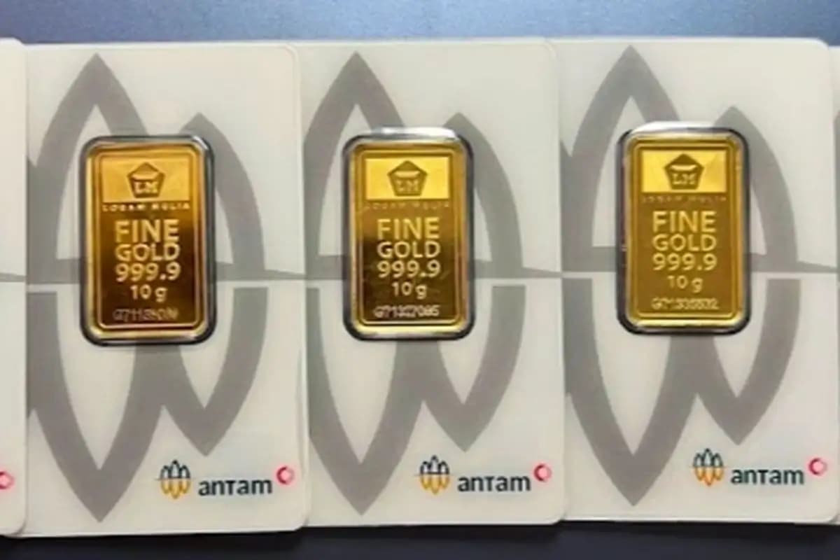 Harga Emas Antam Naik Rp 123.000 Per Gram dalam Sepekan