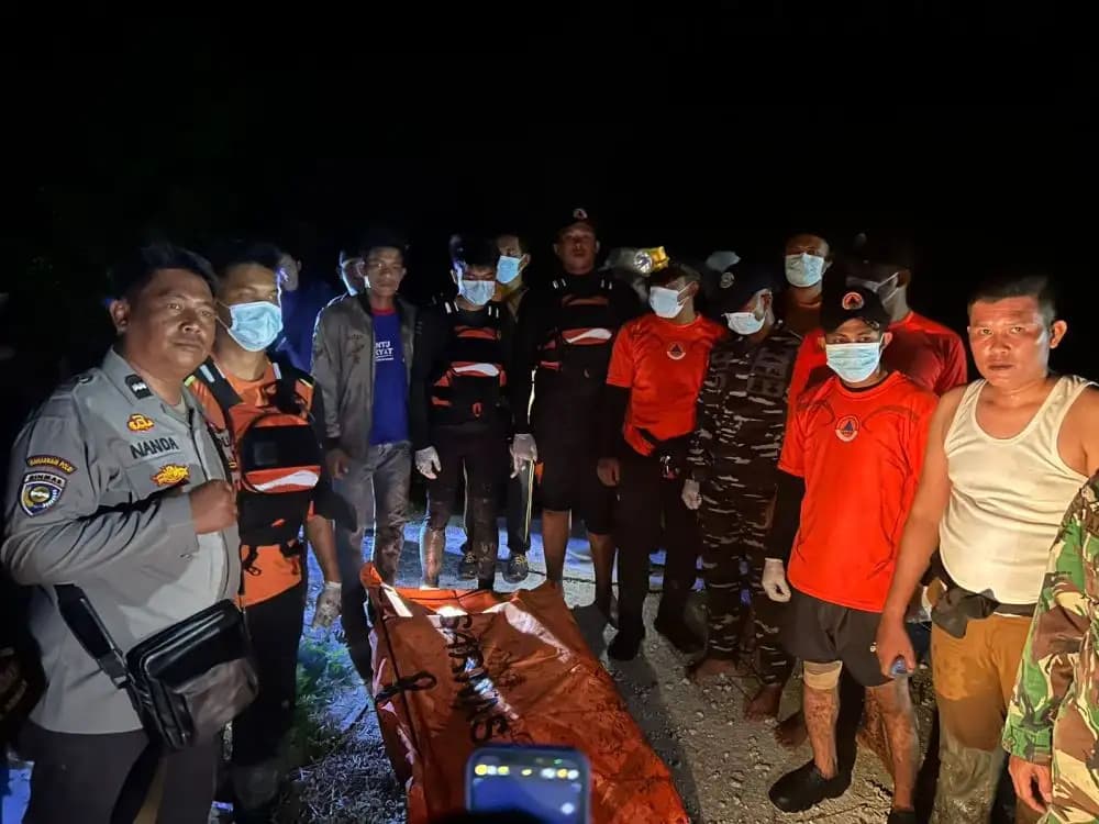 Nelayan di Meranti Ditemukan Meninggal Dunia Setelah Empat Hari Hilang Dihantam Gelombang