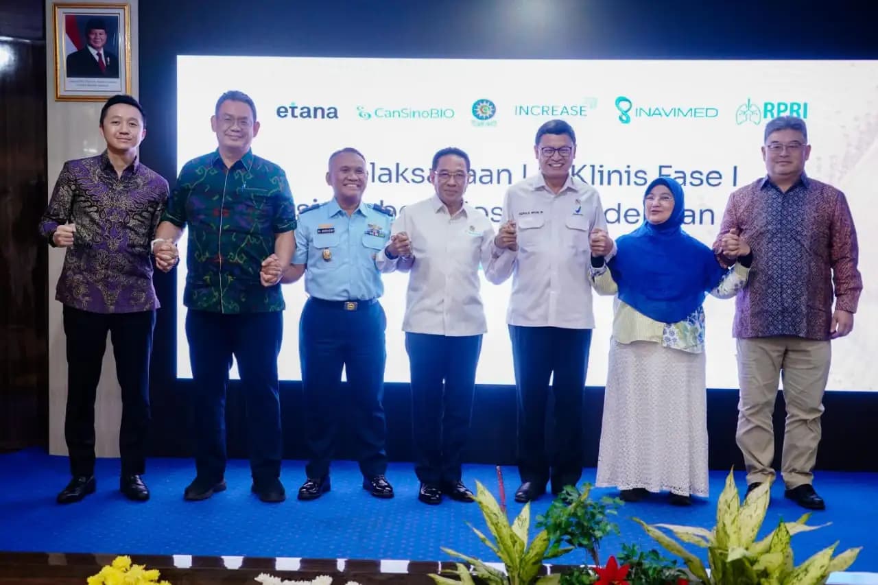 Indonesia Mulai Uji Klinis Fase 1 Vaksin TBC Inhalasi Pertama di Dunia