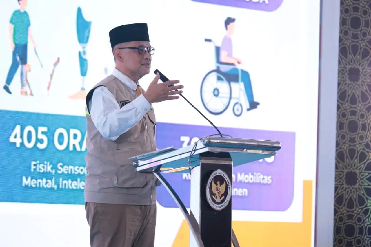 Bimbingan Manasik Nasional, Menhaj Sampaikan Inovasi Strategis 2026 dan Imbau Kesiapan Jemaah Sejak Dini