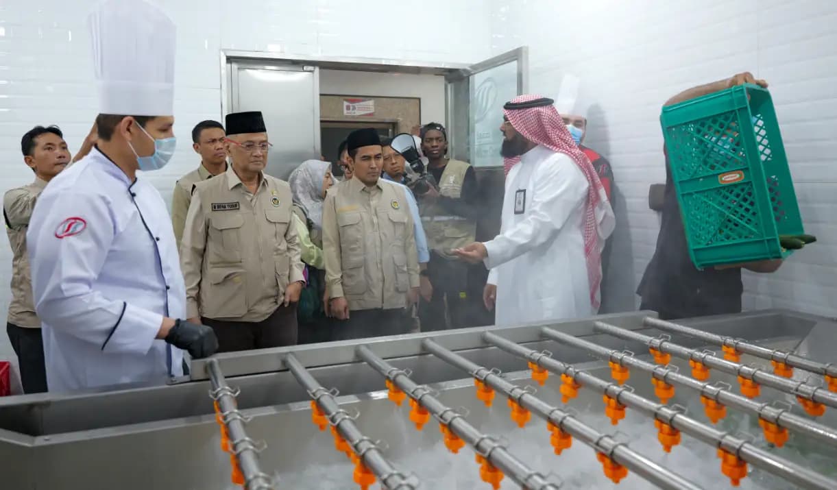 Kemenhaj Pastikan Standar Dapur Haji di Makkah Berkualitas dan Bercita Rasa Nusantara